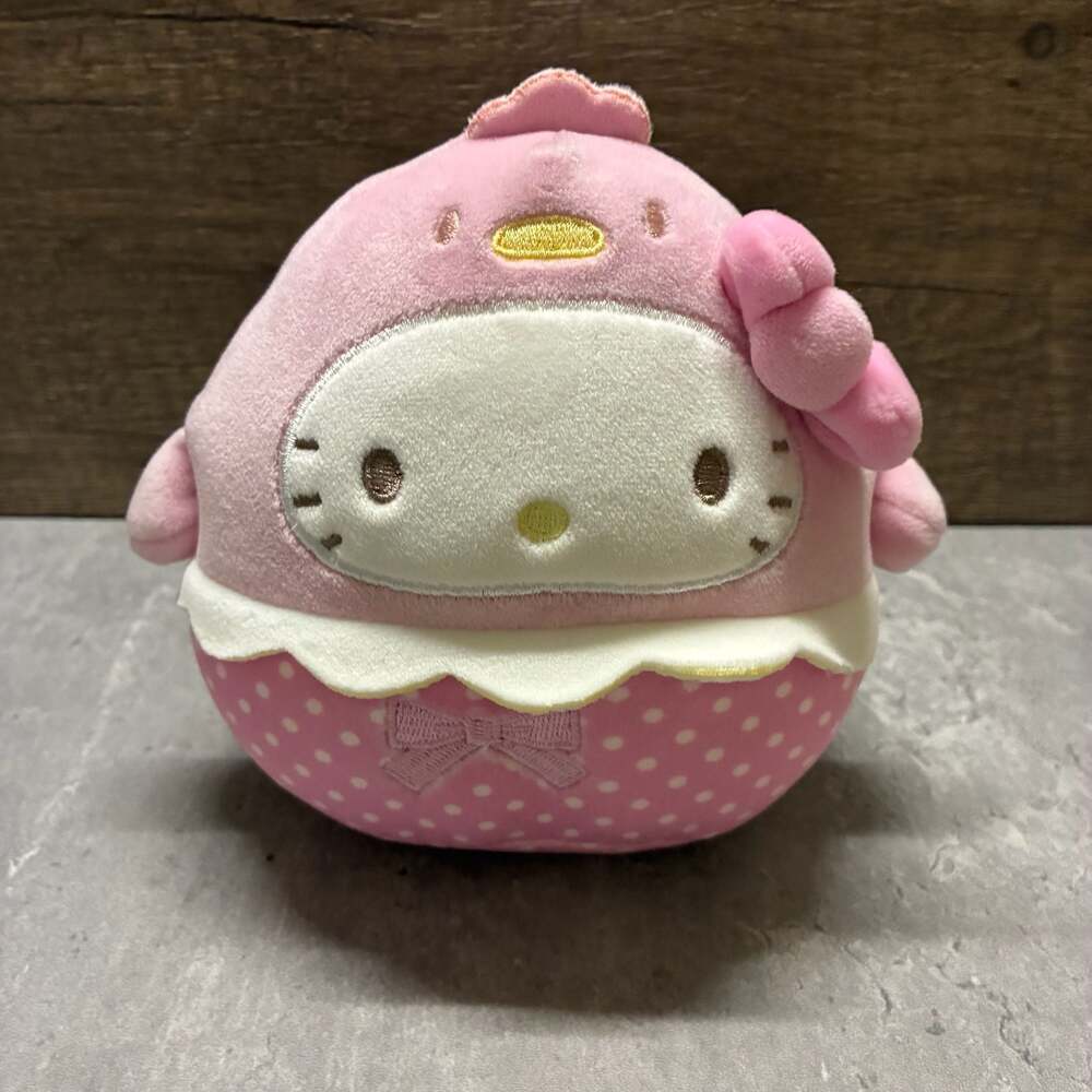 Squishmallows Hello Kitty in Easter Chick Costume 5-Inch Plush